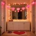 thumbnail image 5 of BiFandian LED String Lights Necklace, Valentine's Day Rose Themed Decorative Fairy Lights, Colorful Holiday Ambient Light Strand for Bedroom, Party, Decor, 5 of 6