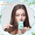 thumbnail image 3 of 70 pack mini dental floss travel mint flavor sliding dental floss oral care with portable box suitable for adult teeth 164 feet/50 meters, 3 of 4