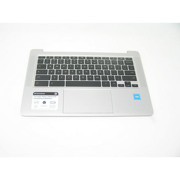 New Genuine HP Chromebook 14A-NA1083CL Series Palmrest Touchpad Keyboard Silver M74070-001 M74073-001