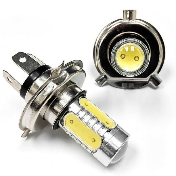 Biltek Phare LED Conversion Ampoule H4 à Conduit de Haute Lumière de Feux de Croisement Scooter de Moto
