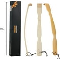 thumbnail image 4 of 2 Pack Back Scratcher, 17 Inch Curved Long Handle Bamboo Back Scratcher, Ideal Gift for Mom and Dad, 4 of 4