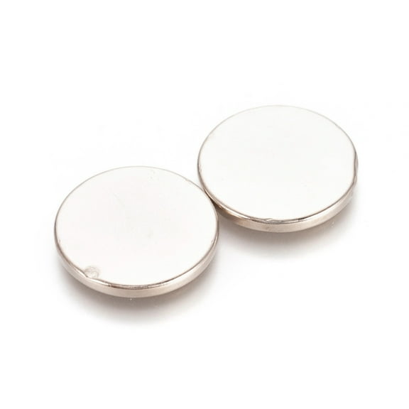10pc Round Refrigerator Magnets Office Magnets Whiteboard Magnets Sturdy Mini Magnets 15x1.5mm