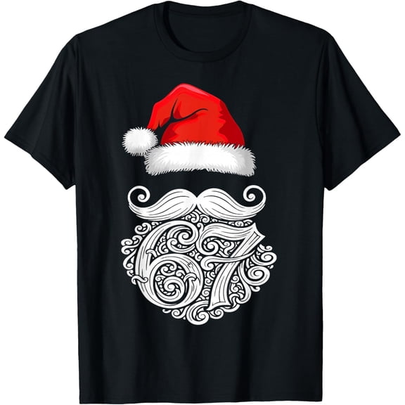 6 7 Christmas 67 Santa Six Seven Christmas Boys Teens 6/7 T-Shirt- American fashion hot selling casual retro high quality 100% cotton T-shirt 1 piece- American fashion hot selling casual retro high