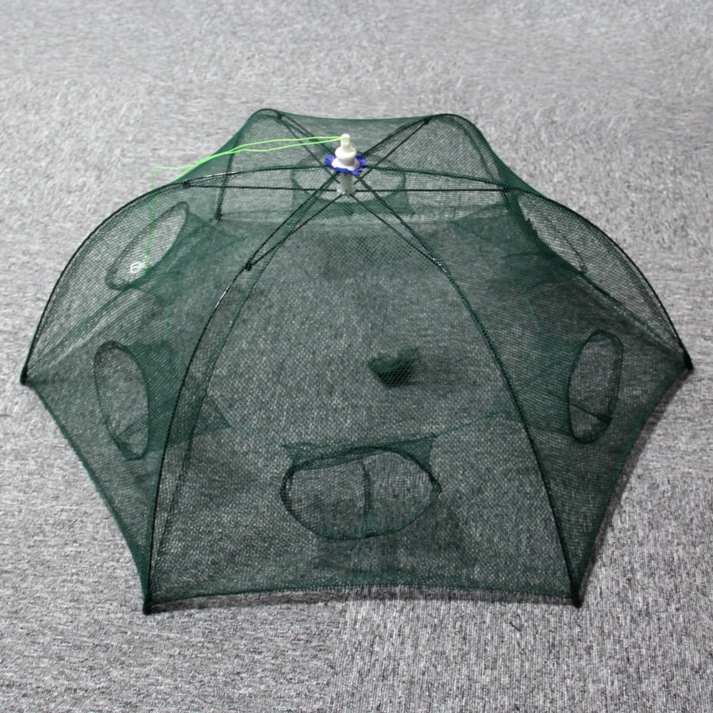 Fishing Bait Net Trap Cast Dip Cage Crab Fish Minnow Crawdad Shrimp