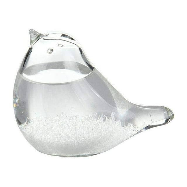 Mini Storm Bottle Weather Forecast – Crystal Glass Decorative Desktop Ornament