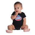 thumbnail image 4 of Original Dubble Bubble Double Logo Gum Romper Boys or Girls Infant Baby Brisco Brands 12M, 4 of 6
