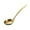 Gold, variant on Titanium Plated 304 Stainless Large Spoon, Golden Color Thickened Rice and Serving Utensil for Adults, Soup Spoons Round Spoons, Suit for Lunch Dinner, 1Pc, Dishwasher Safe Spoons(Gold,9x2")