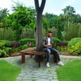 thumbnail image 6 of All Things Cedar 5-Sided Tree Bench, 6 of 7