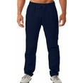 thumbnail image 2 of Mens Pants Relaxed Fit Solid Summer Cotton And Trousers And Style Pants Cargo Pants, 2 of 5