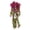 A, variant on Artificial Morning Glory Flowers, Outdoor Indoor Artificial Hanging Flowers for Porch Patio Balcony, Fake Vine Plant with Realistic Blooms, No Maintenance Home Garden Decor Wall Hanging