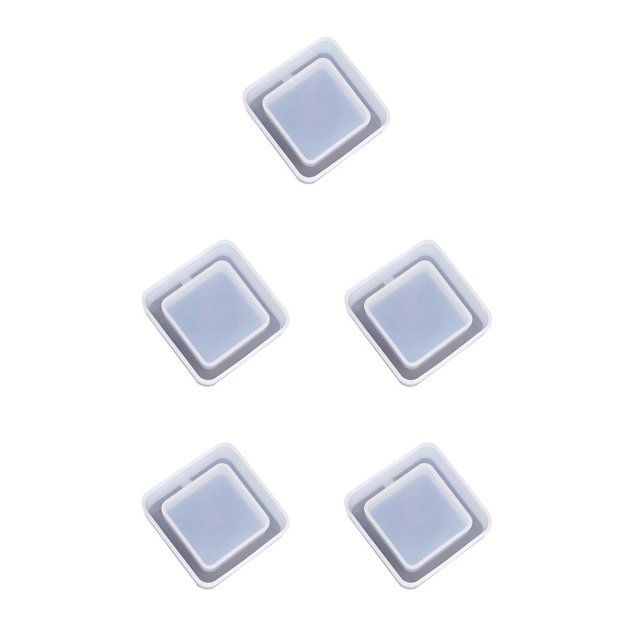 Inteprter Cenicero para marihuana, macetas artesanales reutilizables de silicona, caja de almacenamiento DIY, decoración del hogar, suministros para el Type2 NO2 Inteprter CBP371993