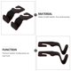 thumbnail image 2 of WEUVEB 2Ud Resistentes Para Asiento De Auto En Cuero PU Rojo Con Ángulo Ajustable, 2 of 8