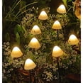 thumbnail image 3 of LINLIN Solar Garden Lights Outdoor Decorative Mushroom Light LEDs,Waterproof Solar Landscape Lights Warm White Lawn Light Stakes for Patio, Path, Yard Decoration, 3 of 9