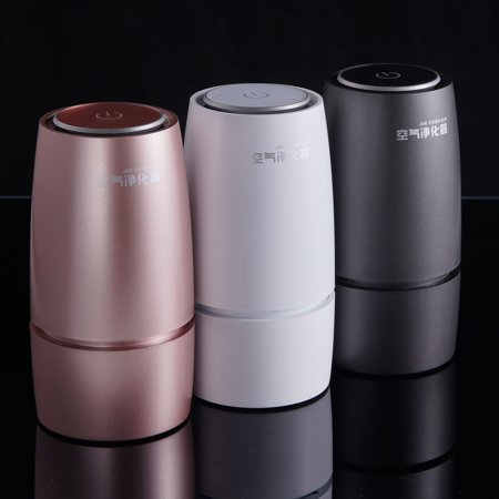 Portable Air Purifier with True HEPA Filter PM2.5 Eliminator, Portable Air Cleaner USB for Rooms office