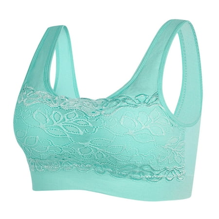

lulshou Sports Bras for Women Woman Sexy Top Bra No Rims Underwears Base Vest Style Sports Base Underwears