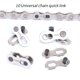 thumbnail image 3 of Accesorios para bicicletas 5 pares de hebillas mágicas de unión de cadena de conector de cadena de bicicleta de carretera MTB (10S) Hugtrwg  Para estrenar, 3 of 7