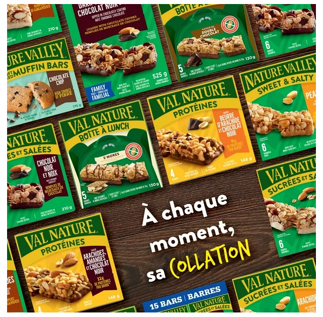 Nature Valley Granola Bars, Sweet and Salty Nut, Peanut, 28ct, 980g (4 Pack)