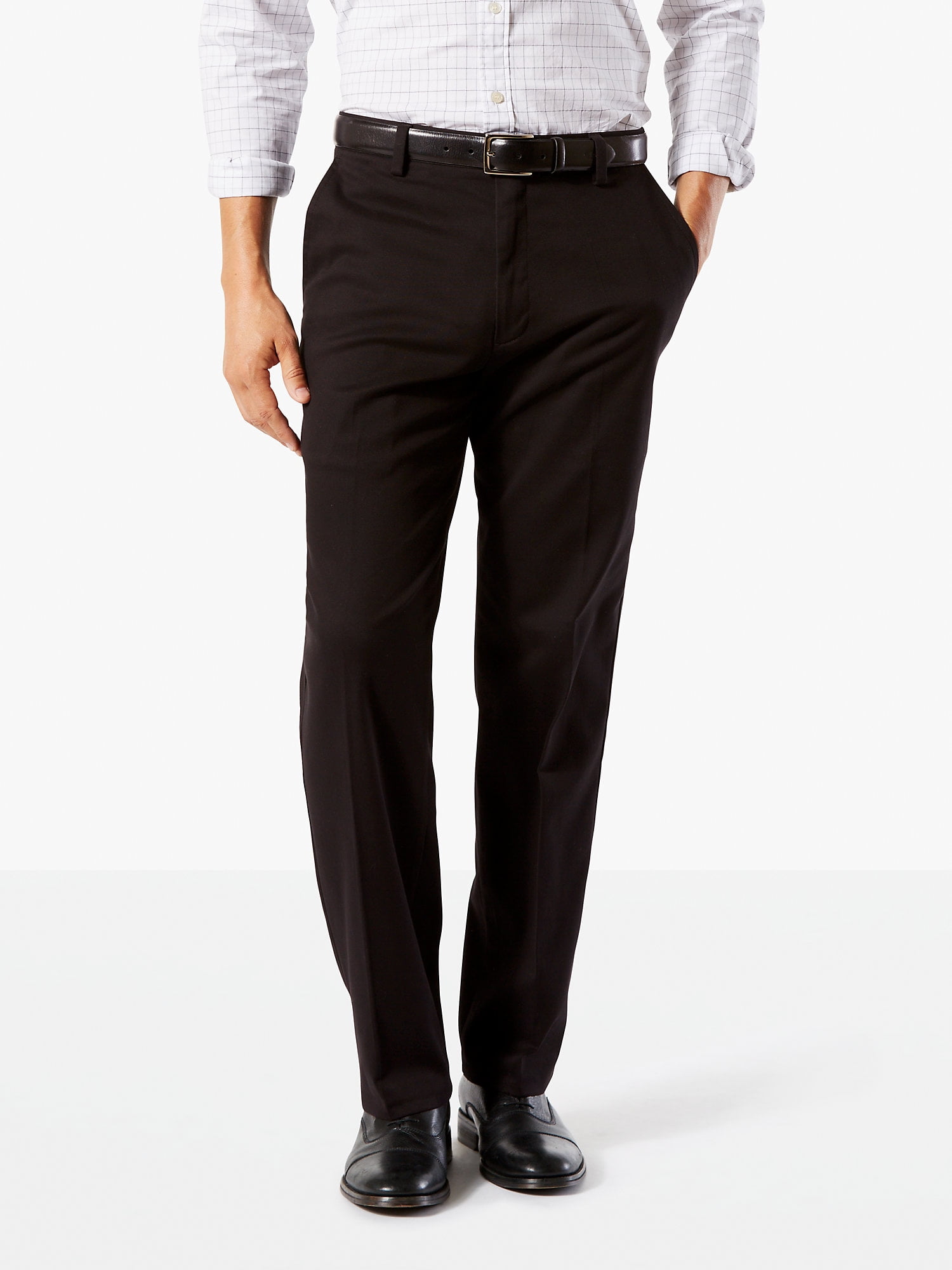 mens black trousers