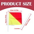thumbnail image 3 of Cqxid Party Balloon Under $5 This Warning Flag Which Is Made Of Polyester Material. Suitable Size Flag With Handle Easy To Use And Great For Holding And Waving. Great For Navy Training, 3 of 8