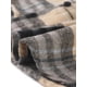thumbnail image 5 of CamiDe Cuadros Estilo Western De Algodón Clásico Con Botones PaMujer Marrón XL, 5 of 6