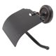 thumbnail image 4 of Soporte para papel higiénico ANGGREK montado en la pared negro resistente al óxido, 4 of 8