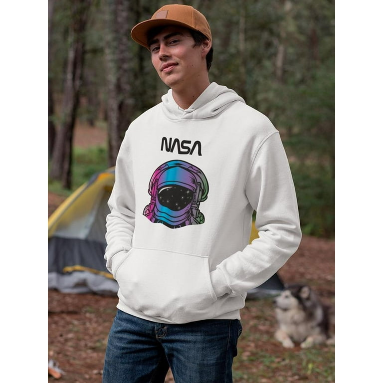 NASA Nasa Astronaut Gazing Space Hoodie Men -NASA Designs, Male 3X-Large -  Walmart.com