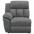 thumbnail image 6 of Bahrain Upholstered Motion Loveseat Charcoal, 6 of 17