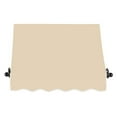 thumbnail image 2 of Awntech 3.375 ft Charleston Fixed Awning Acrylic Fabric, Tan, 2 of 2