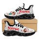 thumbnail image 1 of Zapatillas deportivas con diseño de enfermera, calzado médico, malla transpirable, zapatos casuales vulcanizados con cordones, zapatos de enfermería, 1 of 6