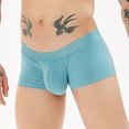 thumbnail image 4 of Sngxgn Men's Underwear, Soft Underwear Boxer Briefs for Men(Blue,XXL), 4 of 9