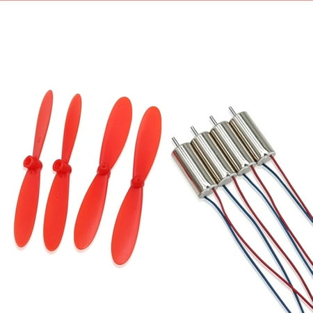 

4Pcs 7mm*16mm DC 3.7V 45000RPM High Speed Mini Coreless DC Motor DIY Helicopter
