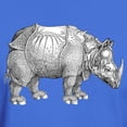 thumbnail image 3 of CafePress - Durer Rhino Black T Shirt - Men's Classic Graphic Cotton T-Shirt, 3 of 4