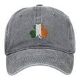 thumbnail image 3 of Irish Vintage Baseball Cap, Embroidered Shamrock Cotton Adjustable Dad Hat for Men and Women, Distressed Street Fashion Unisex Retro Cap, 3 of 5