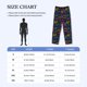 thumbnail image 4 of Fotbe Graffiti Art Pantalones de Pijama para Hombre, Pantalones de Dormir, Pantalones de Casa con Cintura Ajustable y Bolsillos-XX-Large, 4 of 6