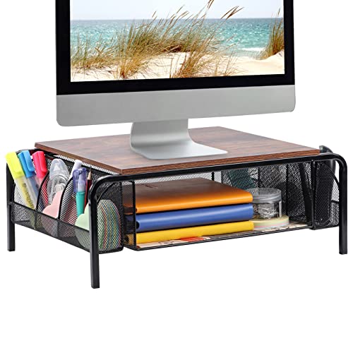 metal desk monitor stand riser