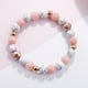 thumbnail image 4 of Pulseras para Mujeres Set Pulsera Blanca Cristal Emperador de Colores Pulsera Magnética Doble Conjunto de Pulsera de Cristal de Mujeres, 4 of 5