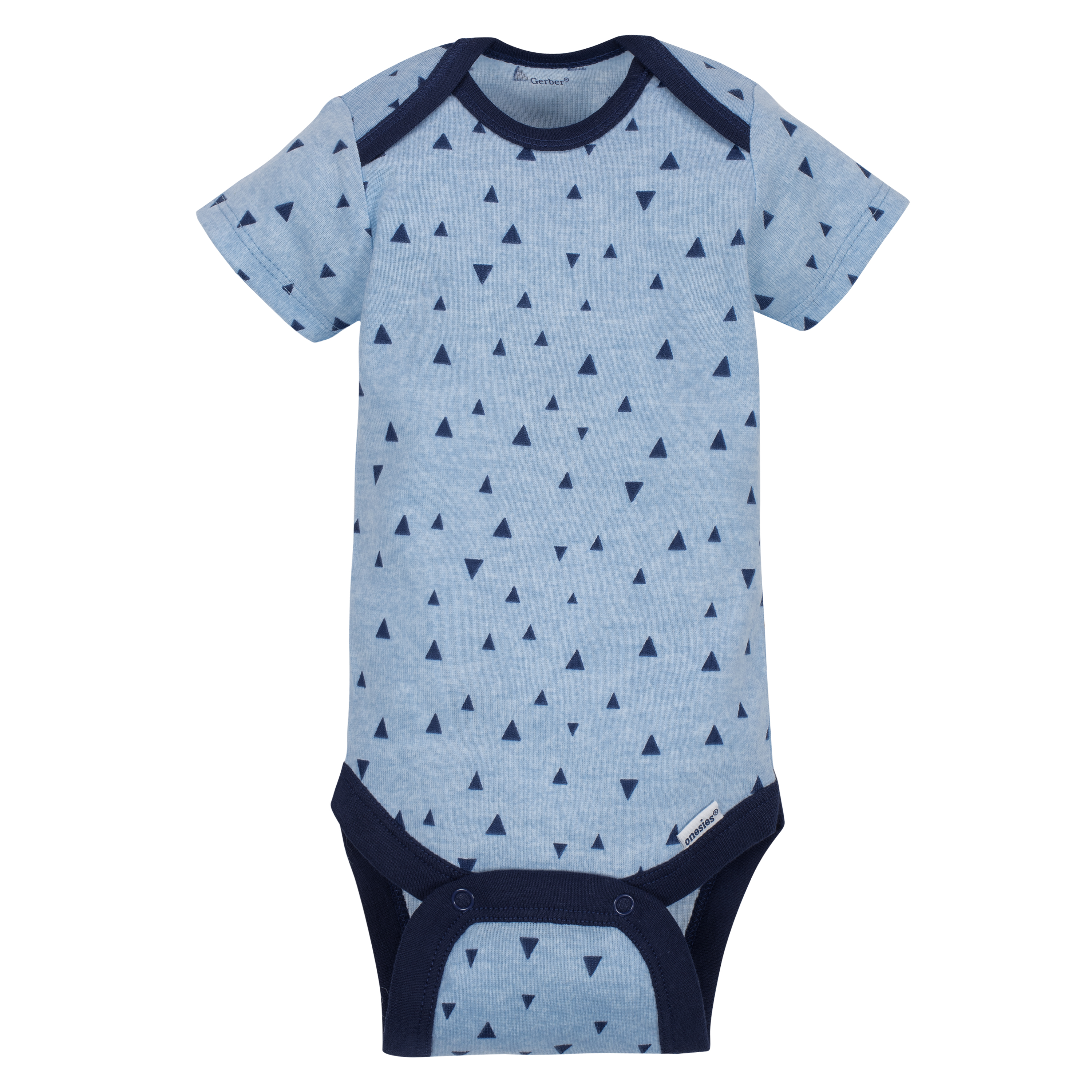 Gerber Baby Boy Short Sleeve Onesies Bodysuits, 5-Pack - image 5 of 11