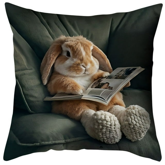 BotaniNest Decorative Covers For Sofa Bed Armchair Cushion Protector With Hidden Zipper And Pom Poms