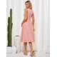 thumbnail image 3 of Vestido GRACE KARIN, casual, bordado de verano, rosa claro, 2XL, para mujer, 3 of 6