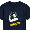 thumbnail image 3 of Star Wars - Valentine Han Solo I Know - Men's Short Sleeve Graphic T-Shirt, 3 of 5