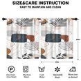 thumbnail image 2 of Blackout Kids Curtains,Boho Bohemian Art Childrens Insulated Curtains Set Of 2,Bedroom Essentials,Toddler Room Decor 52"x63"(132x160cm), 2 of 4