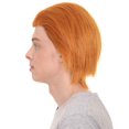 thumbnail image 4 of Creepy Doll Cult Wig | Orange Wig | Premium Breathable Capless Cap, 4 of 10