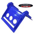 thumbnail image 2 of (50 Pack) V Shaped Board 4" Blue Plastic Corner Edge Protectors for Cargo Loads | Tie Down Strap Guard for Winch, Ratchet Straps on Flatbed Trailers | V-Style Tie Downs Edge Protectors, 2 of 7