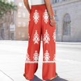 thumbnail image 5 of Jxximdong Palazzo Pants for Women, Petite High Waist Wide Leg Summer Beach Vacation Pants Boho Casual Palazzo Trousers, Red Womens Casual Trousers, 5 of 7