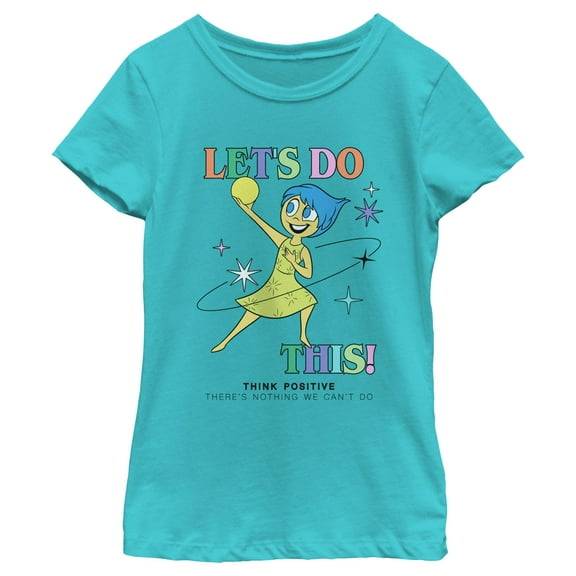 Girl's Inside Out 2 Joy Let's Do This Graphic T-Shirt