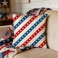 thumbnail image 2 of SLYNSHome Patriotic Throw Pillow Covers 18 x 18 Inch,250th Anniversary Pillow Case 4th of July Decorations for Sofa Couch Independence Day, 2 of 7