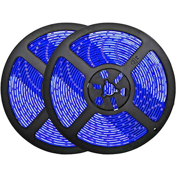 Tira de luces LED Bluex azules, 10 m, resistentes al agua, IP65