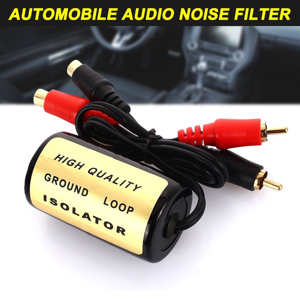 7A Noise Suppressor Filter Box Car CD/Radio Eliminate Hum 