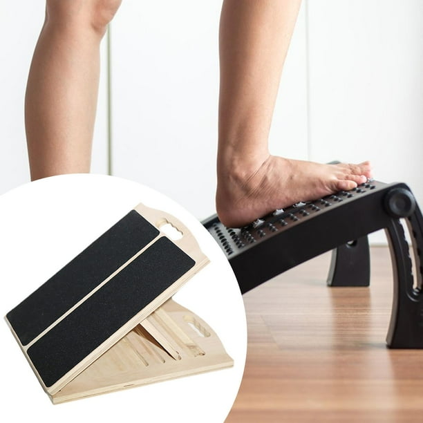 Planche Panneau Incliné Réglable en Bois Portable Planche d'Équilibre avec Poignée pour Mollet Squats Jambes Genoux Talon Cheville - Sport Planche Panneau Incliné Réglable en Bois Portable Planche d'Équilibre avec Poignée pour Mollet Squats Jambes Genoux Talon Cheville - Sport