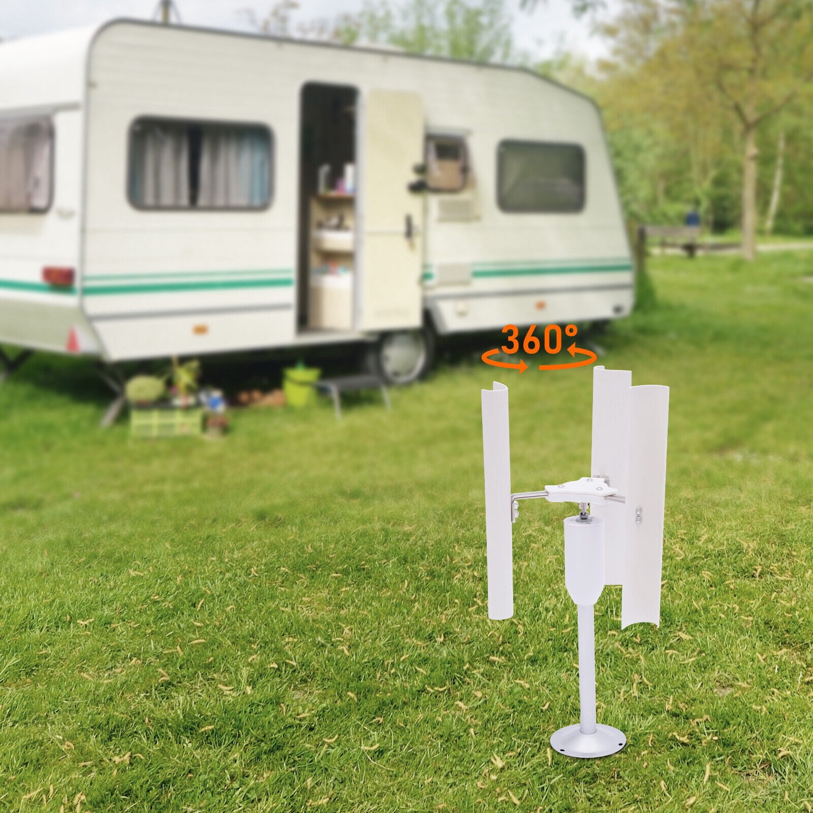 12V Vertical Wind Turbine Generator 3 Blades Charger Windmill Power Teach Mode for scientific experiments, teaching uses